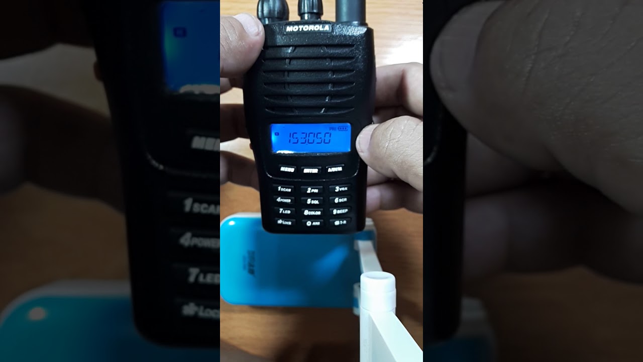 วิธีบันทึกช่อง motorola 777