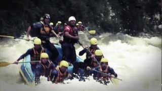 Rafting tirol imster schlucht and oetztaler ache in the area47 region