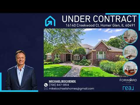 16140 S Creekwood Ct, Homer Glen, IL home video tour