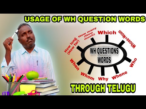 WH question words