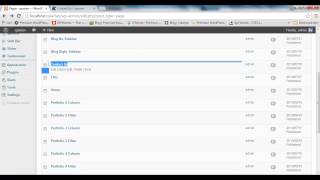 Editing Shortcodes Portfolio and Contact Us