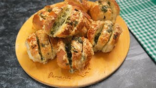 Bayat Ekmekten Sarımsaklı Ekmek Yaptım Yemek Yerine Ekmek Yendi 🤭