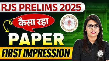 RJS Prelims 2025 First Impression | कैसा था Exam का Level? 😱| RJS Paper Review | Judiciary By PW