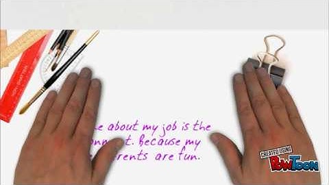 “I contextualize my workplace (video)