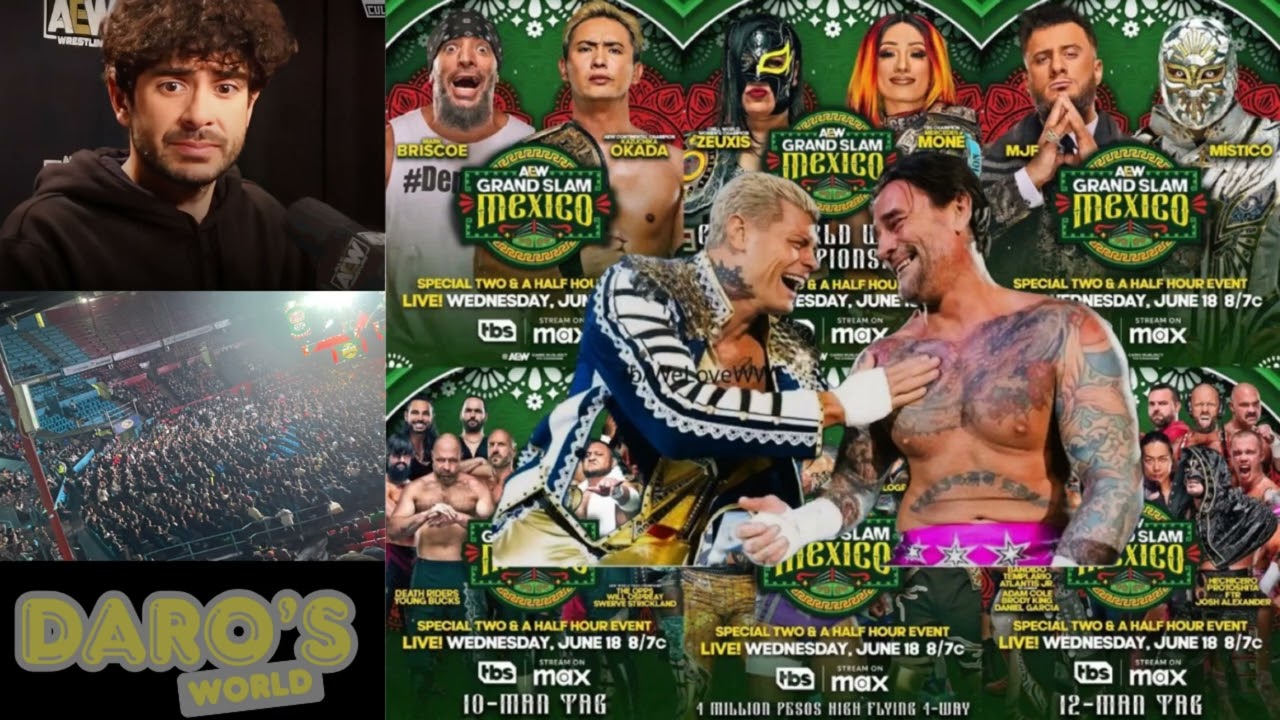 AEW GRAND SLAM HAS ITS BEST RATINGS IN A YEAR BUT THE SHOW IS STILL AWFUL