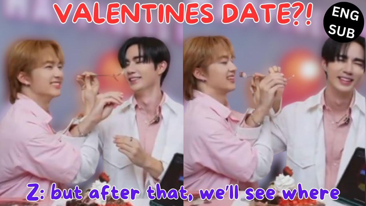 [ZeeNuNew] ZEE SPILLING HIS VALENTINES DATE WITH NUNEW AFTER THE EVENT