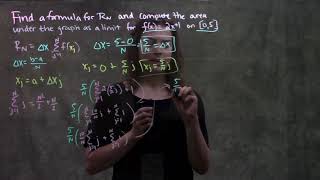 5.1 Approximating Area (similar to #55)