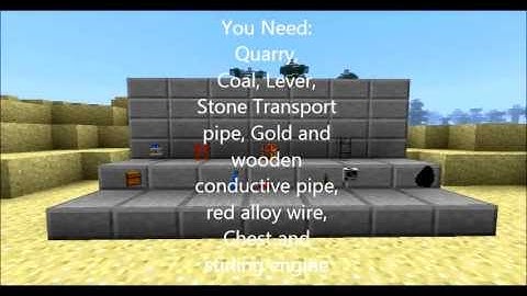 How To Build A Farst Quarry Speed Build (Tekkit Lite)