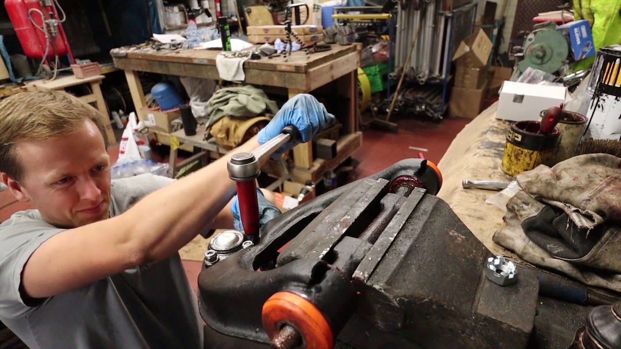 How to reassemble the front suspension L200 K74 YouTube