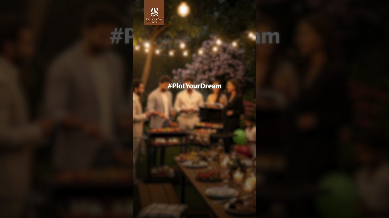 Barbeque Area | Vaikuntam City Elite | VITU Realty