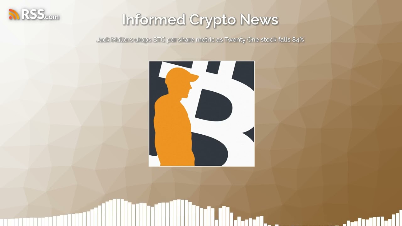 Jack Mallers drops BTC per share metric as Twenty One stock falls 84% -  YouTube