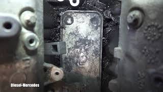 Mercedes OM642 Engine Oil Cooler Leak