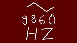 9860 hz triangle
