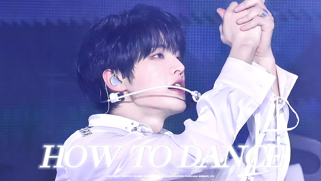 【4K】260131/251025 TOUR×TIKTOK AWARDS'빗속에서 춤추는 법(HOW TO DANCE)'(CLOSEYOUREYES JEONMINWOOK 전민욱 FANCAM)