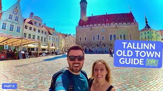 ULTIMATE GUIDE TO TALLINN OLD TOWN - TOURIST HIGHLIGHTS, AERIAL VIEWS, BEST PLACES TO EAT & DRINK