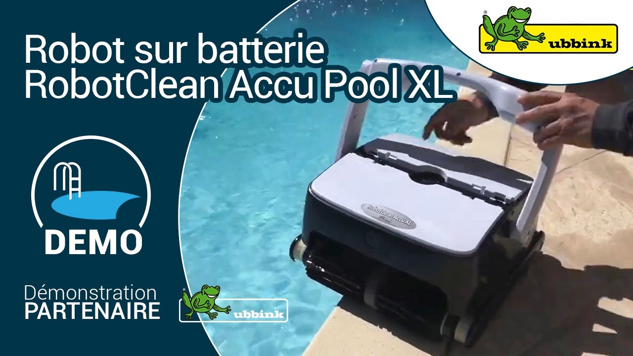 Robot de piscine sur batterie RobotClean Accu Pool XL Ubbink YouTube — free download