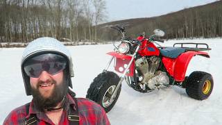 We Took a Harley 3-Wheeler Onto Thin Ice