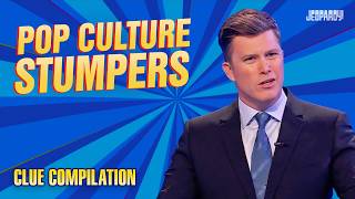 Clues that STUMPED Pop Culture Jeopardy! Contestants | Jeopardy! Clue Compilation