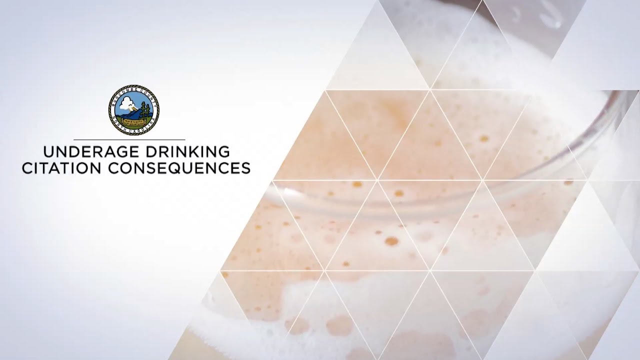 Underage Drinking Citation Consequences