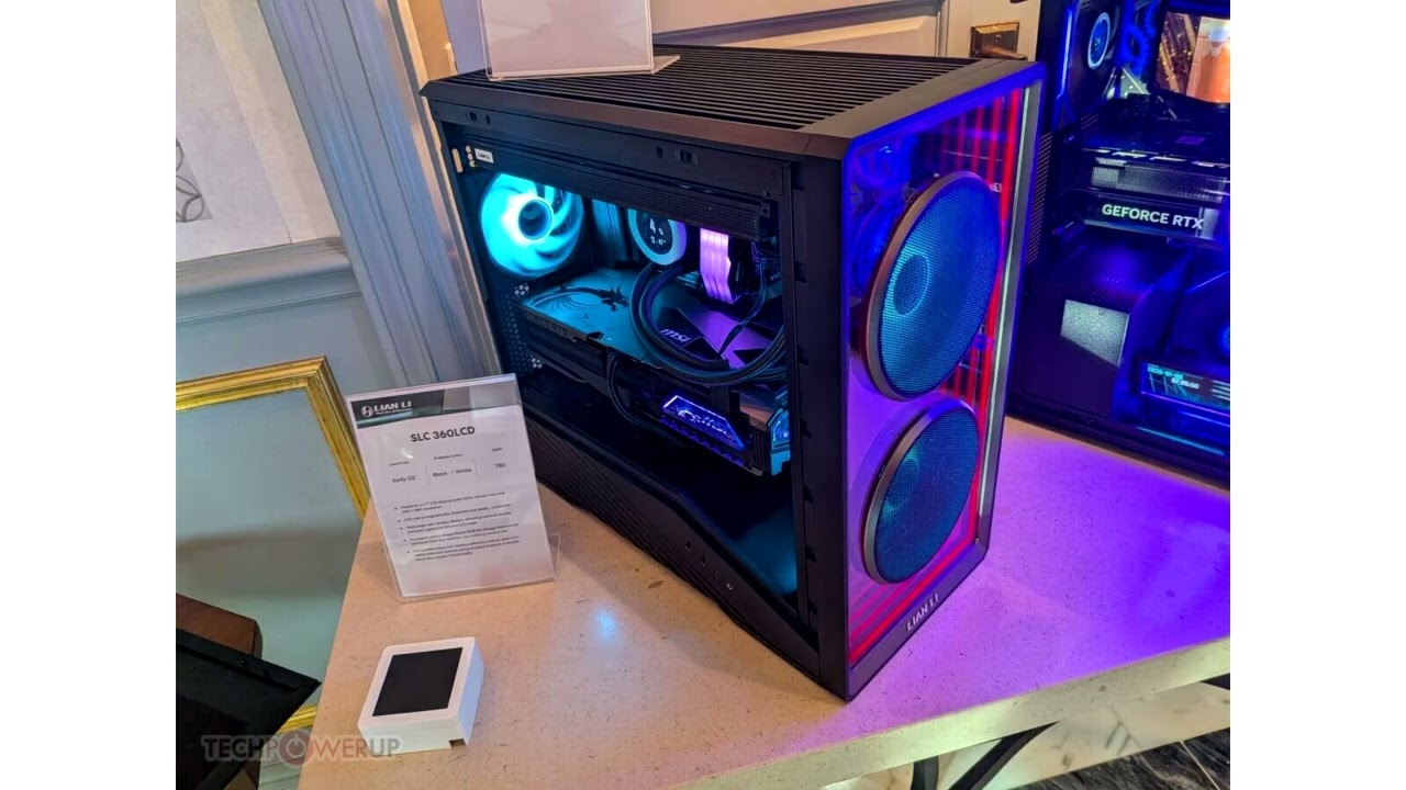 Lian Li Brings a Slew of Premium Cases, PSUs, and Cooling Products to CES 2026