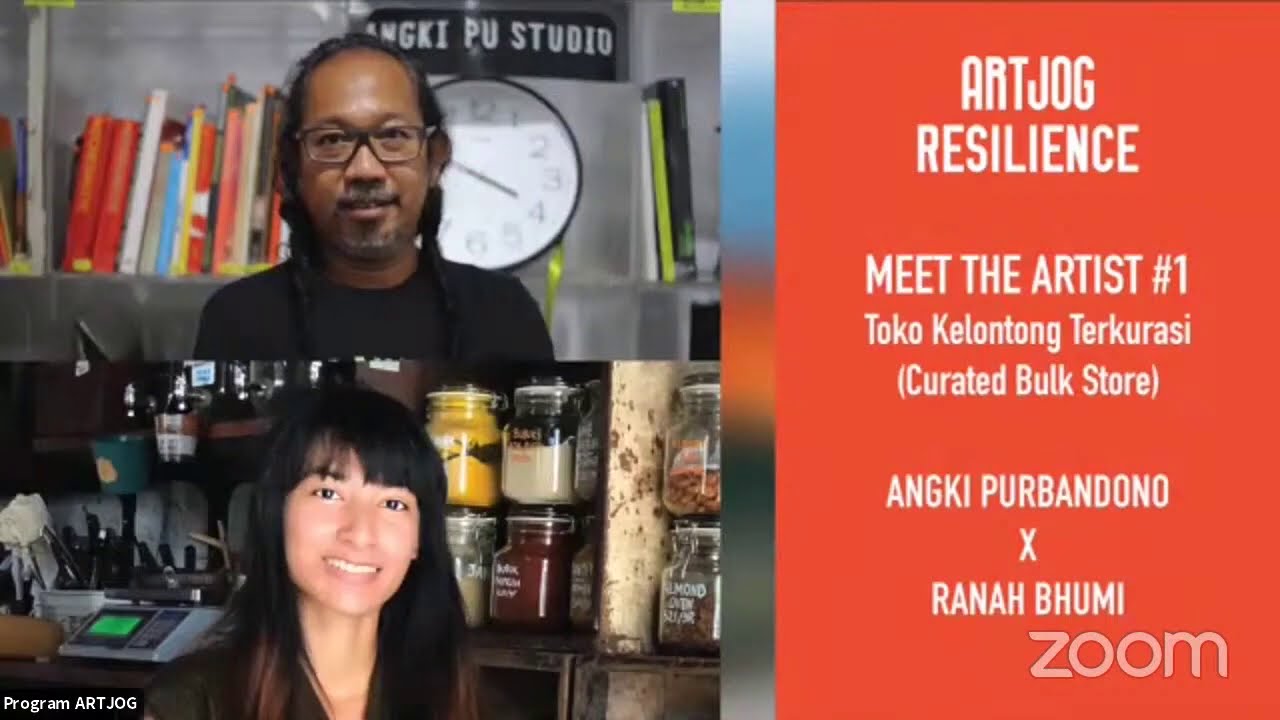 Meet The Artist #1 ARTJOG RESILIENCE Angki Purbandono dan Ranah Bhumi 1 ...