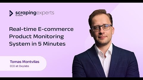 Building Real-Time E-Commerce Product Monitoring System in 5 Minutes