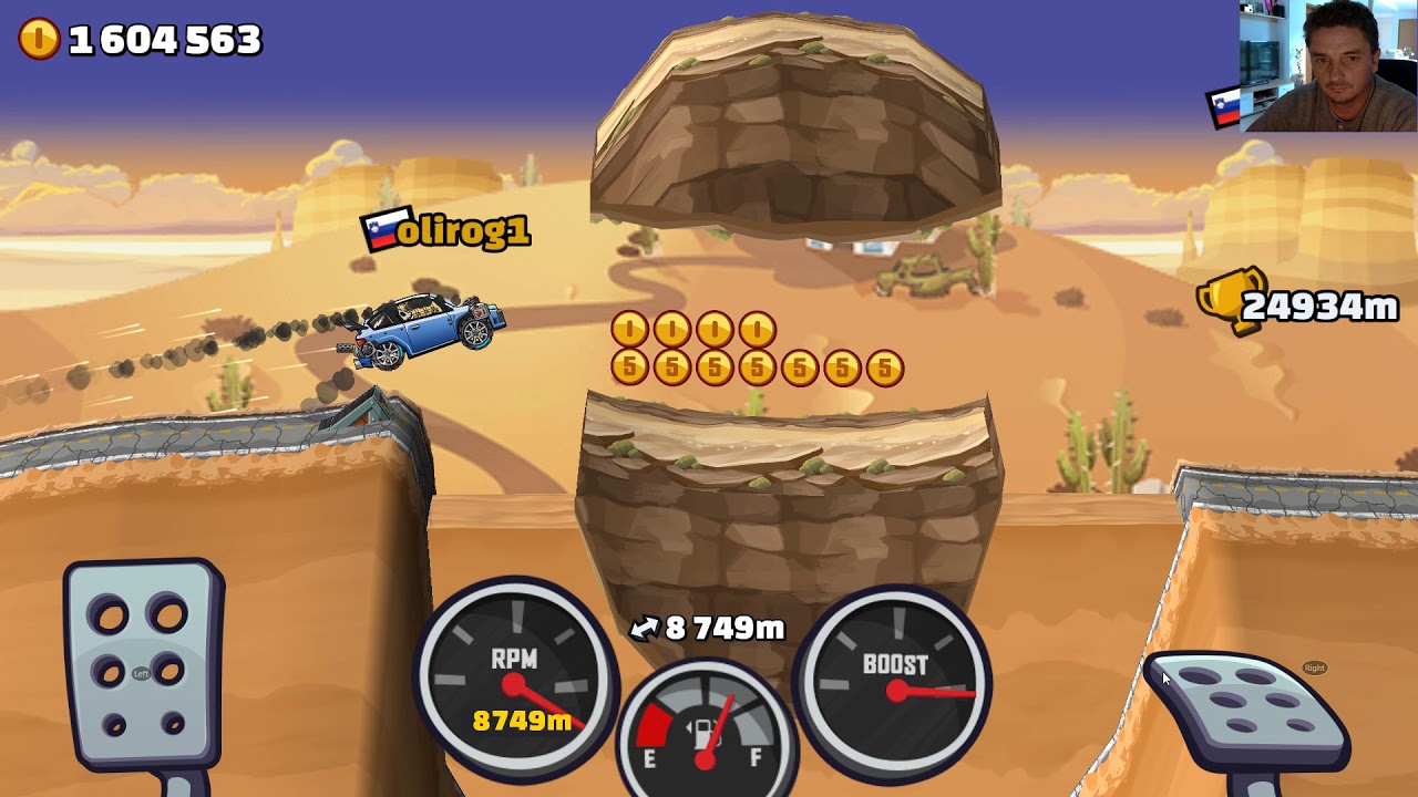 Hill Climb Racing2 New World Record Desert Valley 33681m!