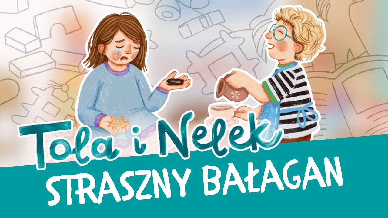 Tola i Nelek - Straszny bałagan | Bajki do słuchania | Audiobajka dla dzieci | Przedszkojak