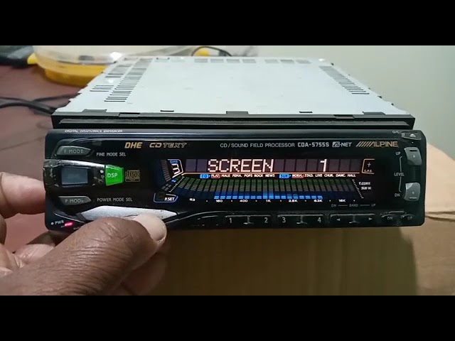 ALPINE CDA-5755S MDA7-755JS