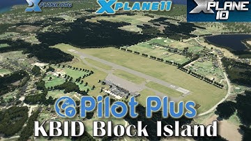 Pilot Plus KBID Block Island for X-plane 11 & 10