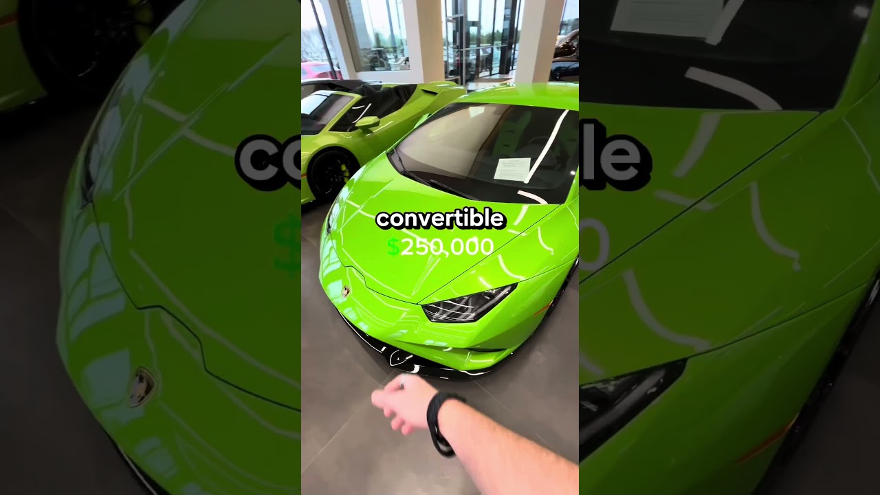 How Much To Buy EVERY Lamborghini At Dealership?