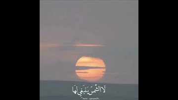من سورة يس-تلاوة الشيخ ياسر الدوسري🧡.