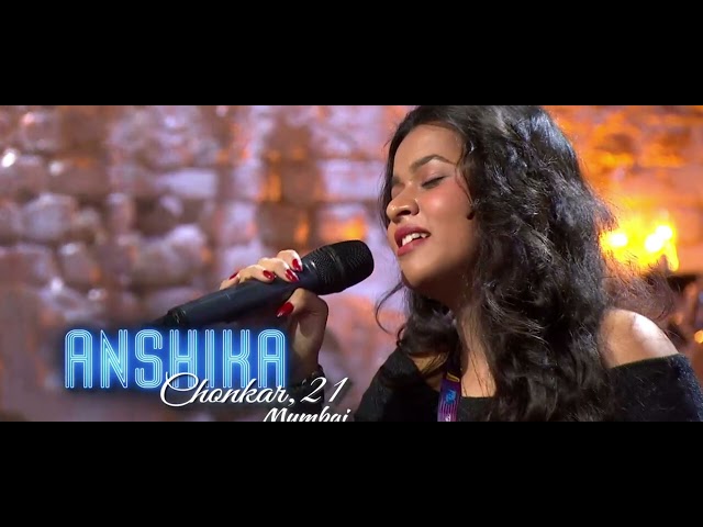 ミュージシャン a2hika Amazing performance by Anshika Sings Muskaanein jhooti hain in