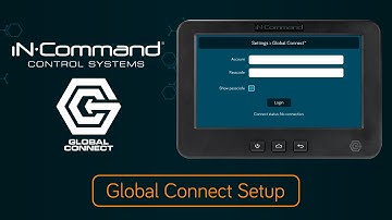 iN·Command® | 3rd Generation | Global Connect Setup