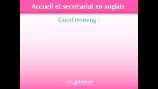 Accueil d'un visiteur qui a rendez-vous - phrases pratiques