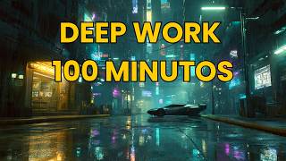 Neon Rain: 100 Minutos de Melodic Techno & Industrial para Deep Work y Concentración 🌧️⚡
