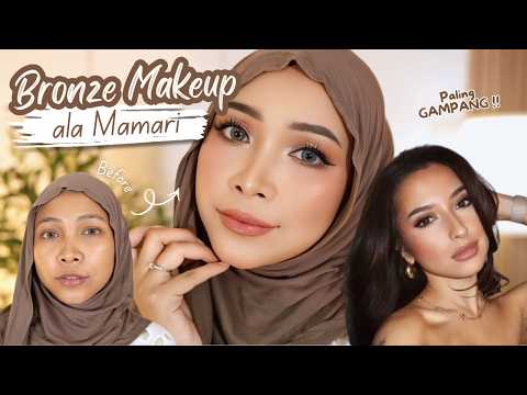BRONZE MAKEUP Pemula Friendly !!  Recreate Mamari versi Lebih Simple + Produk Murce