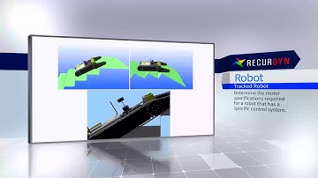 Simulation of various robots using Multibody Dynamics