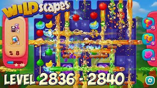 Wildscapes level 2836 - 2840 🐼 Playrix HD