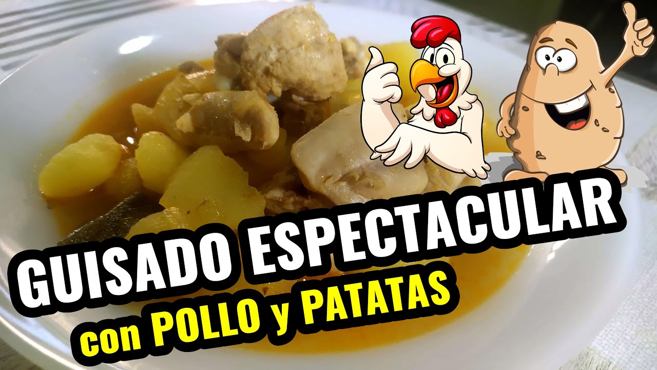 🐓🥔Guisado de POLLO CON PATATAS y verduras🍅