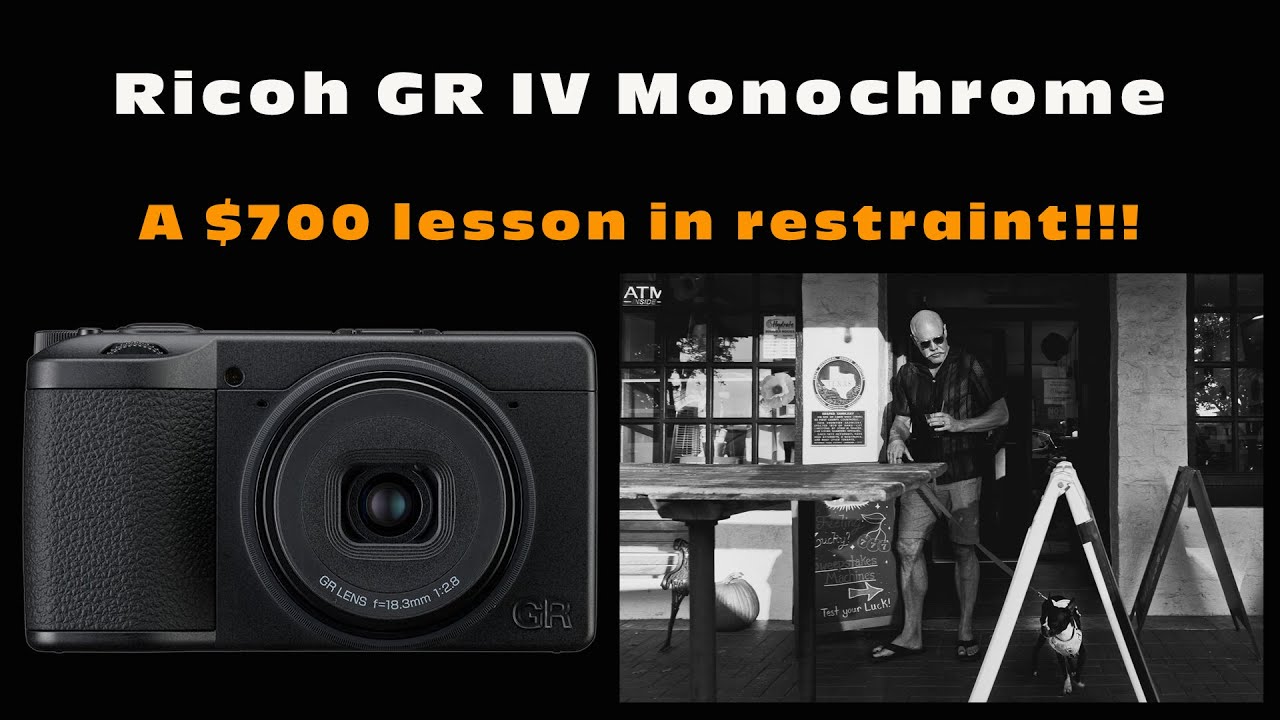 Ricoh GR IV Monochrome: Buy or skip? A $700 lesson in restraint!!!