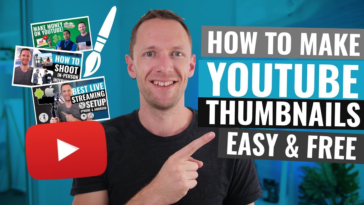 how to make thumbnails for youtube videos