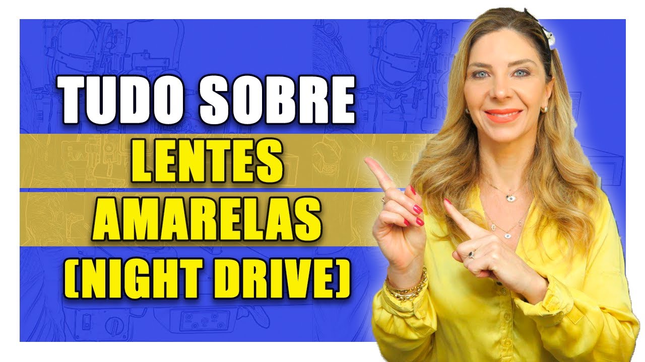 Óculos de Lente Amarela - Para Que Serve Lente Amarela - YouTube