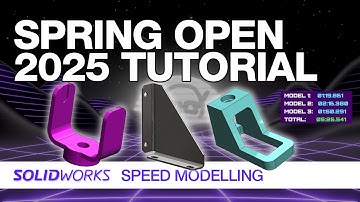 SolidWorks Speed Modelling Tutorial - TTT Spring Open 2025
