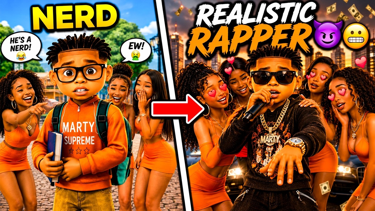 When A NERD Becomes A REALISTIC RAPPER..(LifeTogether RP) - YouTube