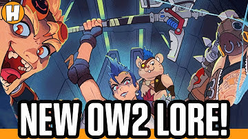 5 Overwatch Lore Reveals from A Friendly Rivalry (JUNKRAT/ROADHOG Short Story!) | Hammeh