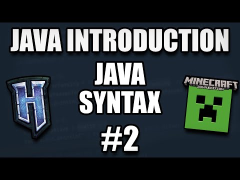 Hytale & Minecraft Modding Java Introduction (2026) #2: Java Syntax