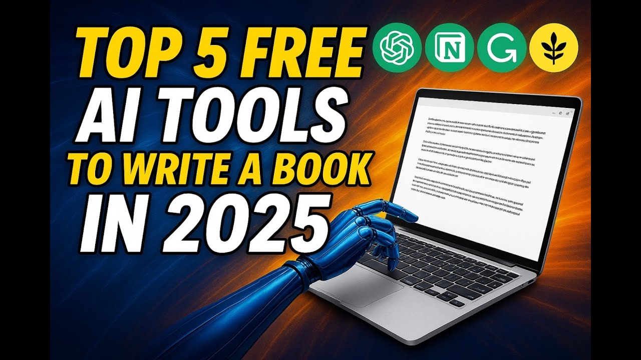 Top 5 Free AI Tools to Write a Book in 2025 | Best AI Writing Tools ...