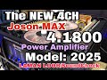 New Joson Max 4 1800 4 Channel Power Amplifier 2025 Model Unboxing Demo Ipakita Laman Loob New Joson Max 4 1800 4 Channel Power Amplifier 2025 Model Unboxing Demo Ipakita Laman Loob