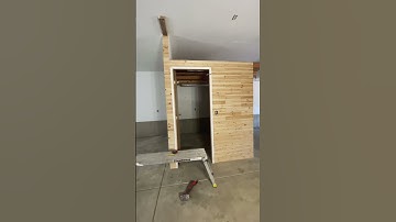 Turning a garage into a recording studio! #shorts #diy #recordingstudio